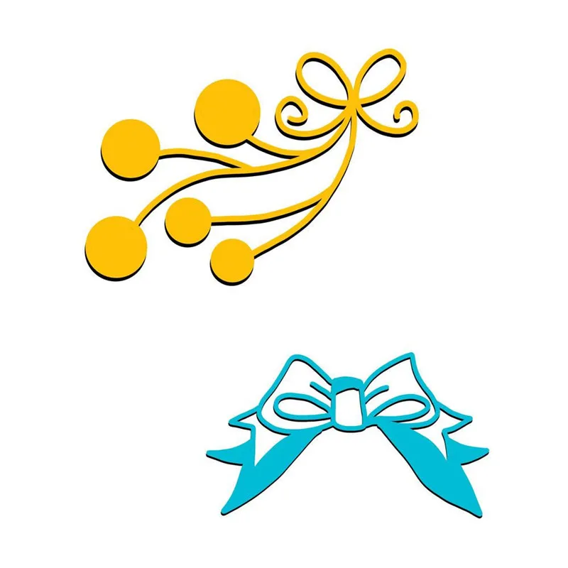 

InLoveArts Bow And Flower Metal Cutting Dies Lace Rectangle DIY Etched Dies Craft Paper Card Making Scrapbooking Embossing 2019