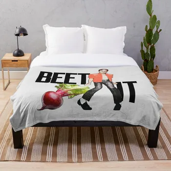 

Beet It Throw Blanket Soft Sherpa Blanket Bed Sheet Single Knee Blanket Office Nap Blanket