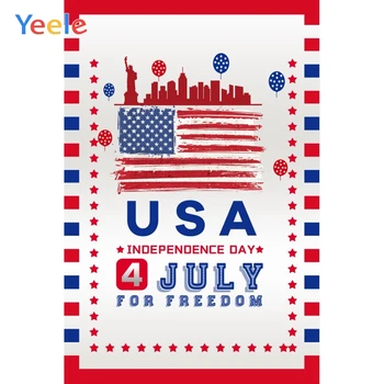 

Customized Photography Backdrop 4Th Of July Independence Day Vinyl Backdrops For Photography Studio Backgrounds Backdrops