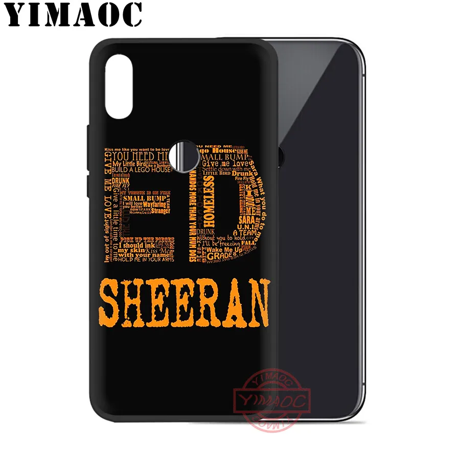 Мягкий силиконовый чехол YIMAOC Ed Sheeran для Redmi Note 8 7 6 5 K20 Pro Plus 5A Prime 6A 7A 4X S2 Go