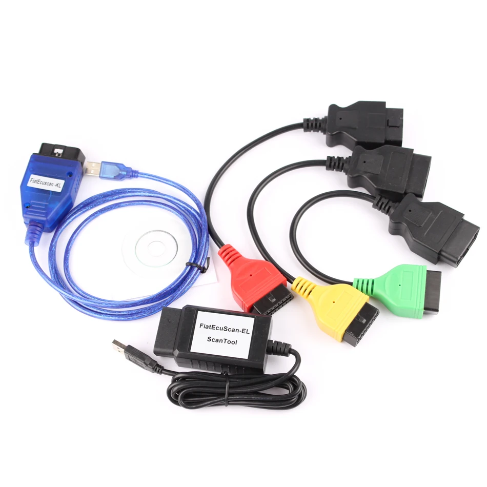 Горячая для Fiat ECU сканирующий кабель инструмент OBD диагностический для Fiat/Alfa Romeo/Lancia USB Fiat сканер с самой низкой ценой