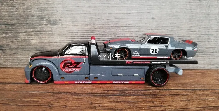 1: 64 пропорциональное литье, разбойник, прицеп, транспорт, Chevrolet, сплав, модель автомобиля, игрушки