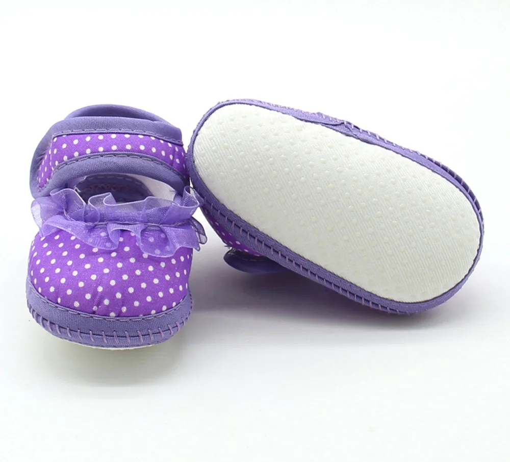 Baby Girl Soft Shoes Soft Comfortable Bottom Non-slip Fashion Lace Crib Casual Flats Shoes baby shoes children flats