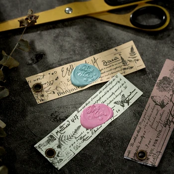 

80Pcs\DIY creative cute retro personality fun can tear Post-it notes message student stationery office supplies notebook