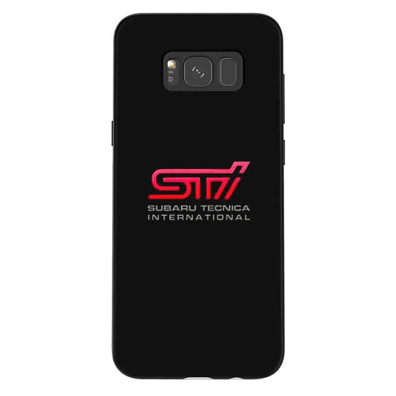 Чехол для телефона для samsung M10 M20 M30 M40 S6 S7 край S9 S8 S10 S10E Plus, Note 8, 9, 10, элегантный чехол автомобиля Subaru с логотипом Sti милый