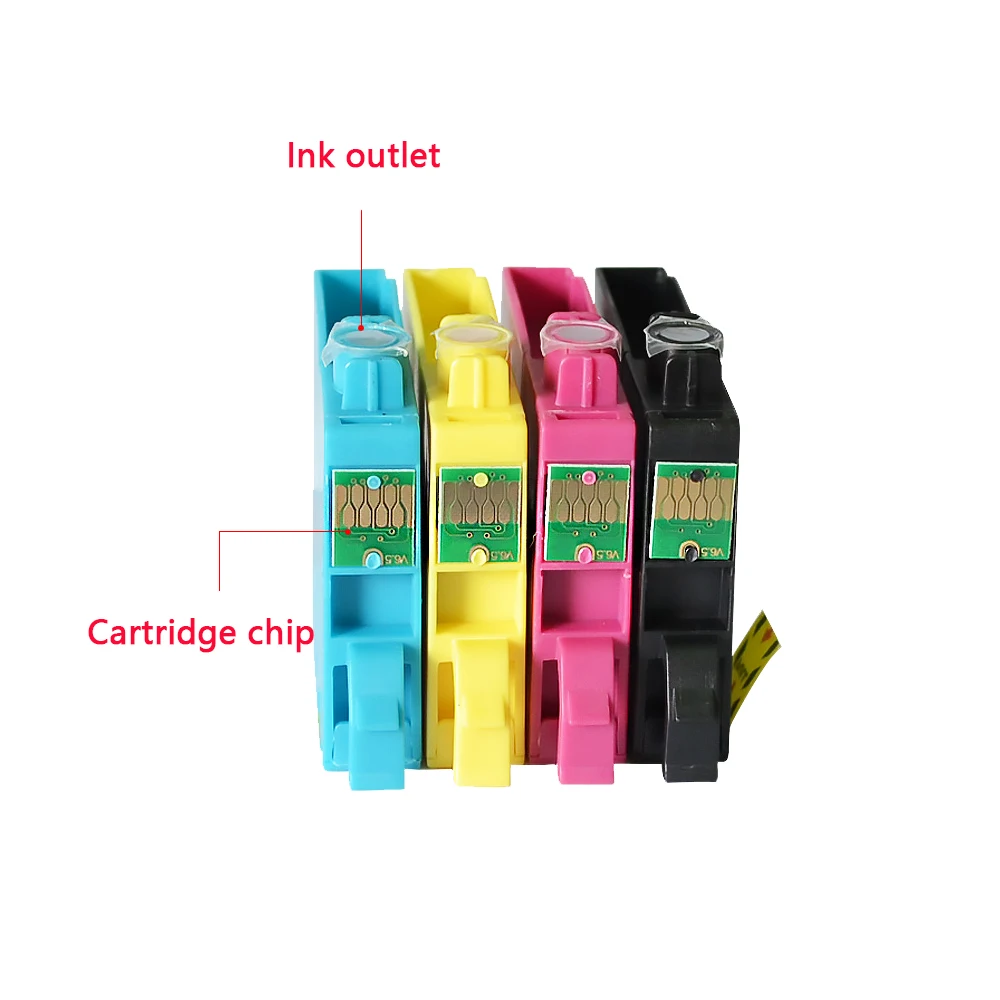 Description Picture 3 of itemCompatible T1291 - T1294 T1295 1291 Ink cartridge for EPSON stylus SX235W SX425W SX420W SX438W SX525WD SX535WD Printer
