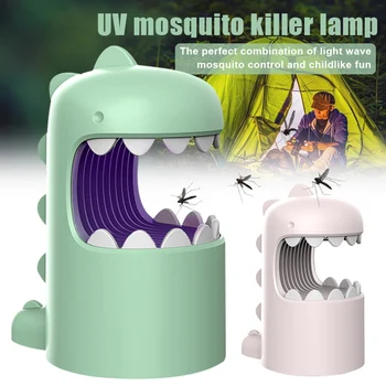 

Dinosaur Mosquito Lamp Mosquito Killer LED Lights Bug Decoration Plug-in _WK