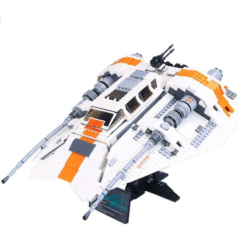 

PDF instruction 05084 Star Wars Series Snowspeeder Snowfield Aircraft Building Blocks Bricks Kids Toys christmas gift 10129