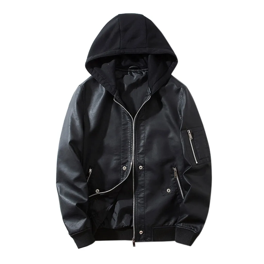 JAYCOSIN, мужская кожаная куртка Chaqueta Hombre, Осенние байкерские мотоциклетные куртки, пальто, уличная верхняя одежда, мужская Куртка Jaqueta 19AUG14