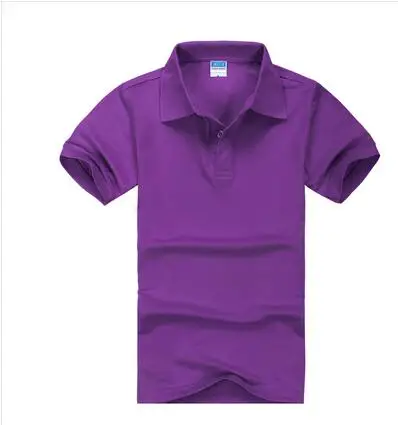Kpop, рубашка поло, новинка, Женская толстовка, летняя, высокое качество, хлопок, рубашка поло, рубашка с коротким рукавом, топы размера плюс, женская рубашка поло - Цвет: Men purple
