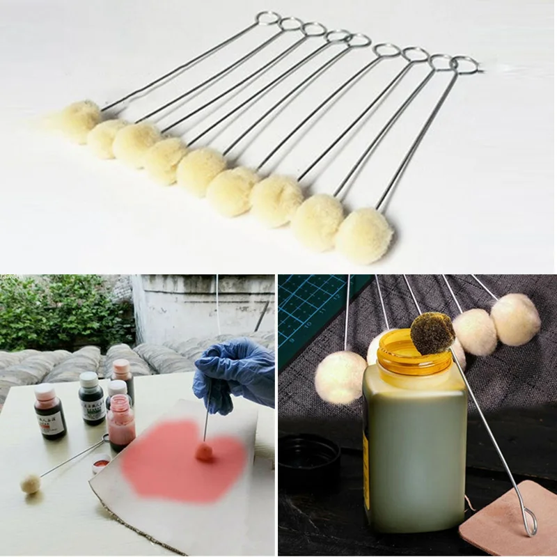 Wools мяч DIY инструмент шерсть герметик помощь окрашивания кисти кухонные принадлежности для мытья