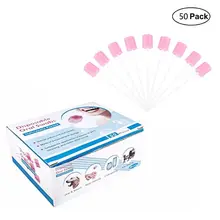 50 шт./кор. одноразовые оральный губчатые тампоны Unflavored рот чистые зубные Swabsticks