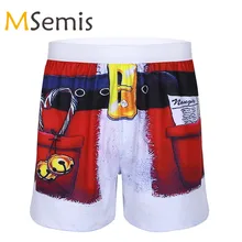 Мужские шорты для бега, спортивная одежда, рождественские праздничные костюмы, шорты-боксеры, леггинсы для спортзала, отдыха, короткие штаны, спортивные шорты для бега