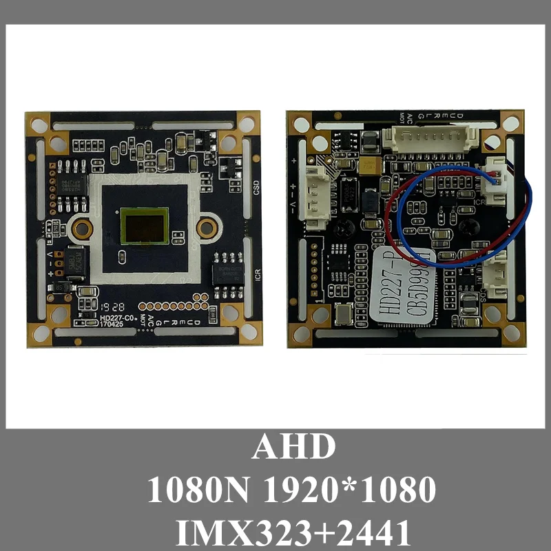 4 шт. Sony IMX323 + 2441 AHD/XVI плата модуля камеры Низкое освещение 2MP 1080P 38*38 мм Поддержка IRC