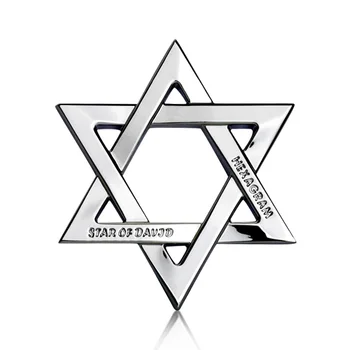 

3D Metal Hexagram Logo Emblem Car Sticker Decoration Accessories For Dodge Ram Charger Challenger Journey Caliber Nitro Durango