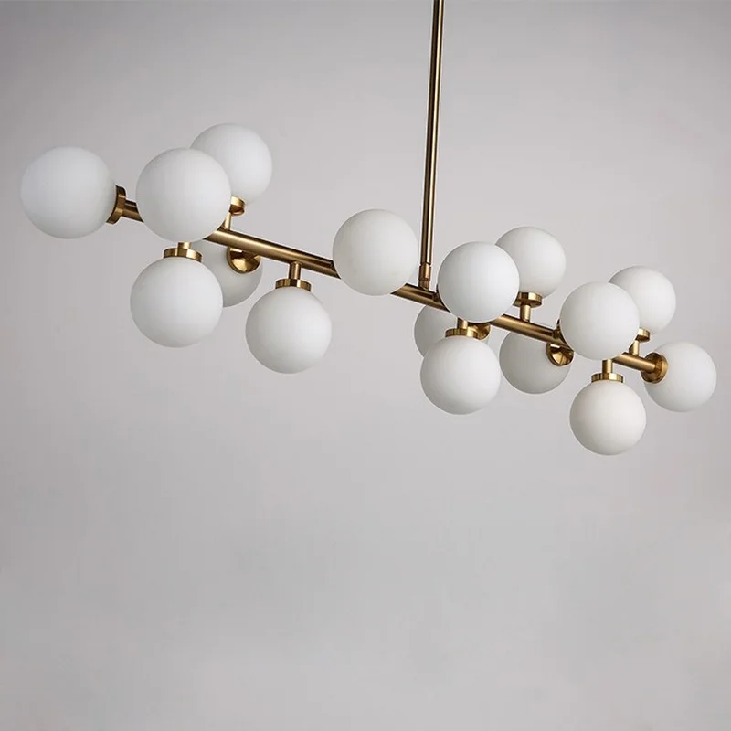Modern LED Chandelier Light Fitting 16 Lights Restaurant Hanging Lamp Pendant Suspension Drop Lighting | Лампы и освещение
