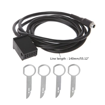 

6000 CD MP3 Input Aux Cable Adapter for Mondeo 2002 onwards for Fiesta Fusion Transit 2006 onwards
