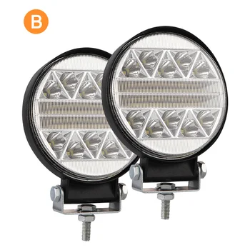 

New 4 Inch 102W LED Work Light for Off Road Truck Bus Boat Fog Light Car Lamp