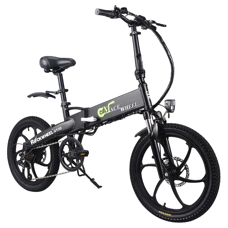 BMX Электрический велосипед 20 дюймов складной 48V10A литиевая батарея городской