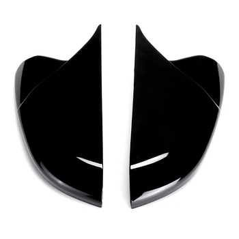 

Black / Carbon Fiber Color Rear View Mirror Cover Cover Horn Shape ABS Side Mirror Rearview Caps For Honda For Civic 2016-2019