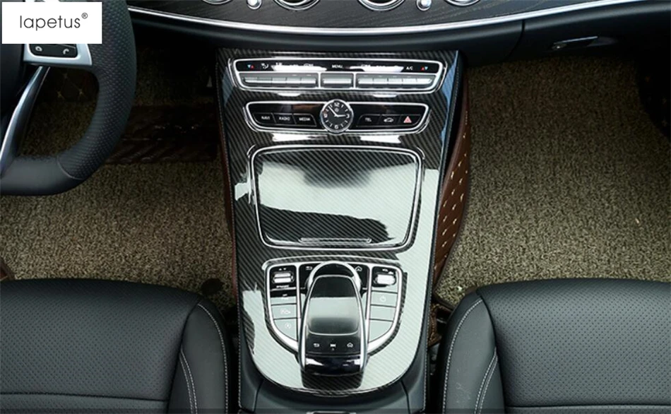 Lapetus аксессуары для Mercedes Benz E Class W213 коробка передач переключения передач Панель литья крышка комплект отделка/ABS