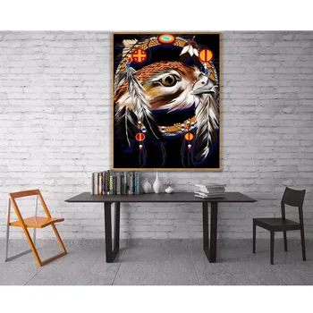 

Eagle Full Square/Round Stones Animal 5D Diamond Painting Diamond Embroidery Diamond Mosaic Rhinestone Picture Diamont New