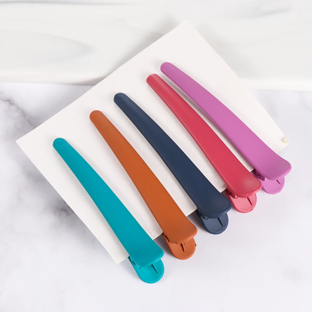 5 шт. для девушек темперамент зажим волос утка рот женская мода пластик утконоса