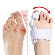 2Pcs Hallux Valgus Corrector Straightener For Toes Corrector Orthotics Bone Leg Toe Separator Foot Care Haluksy Bunion Corrector