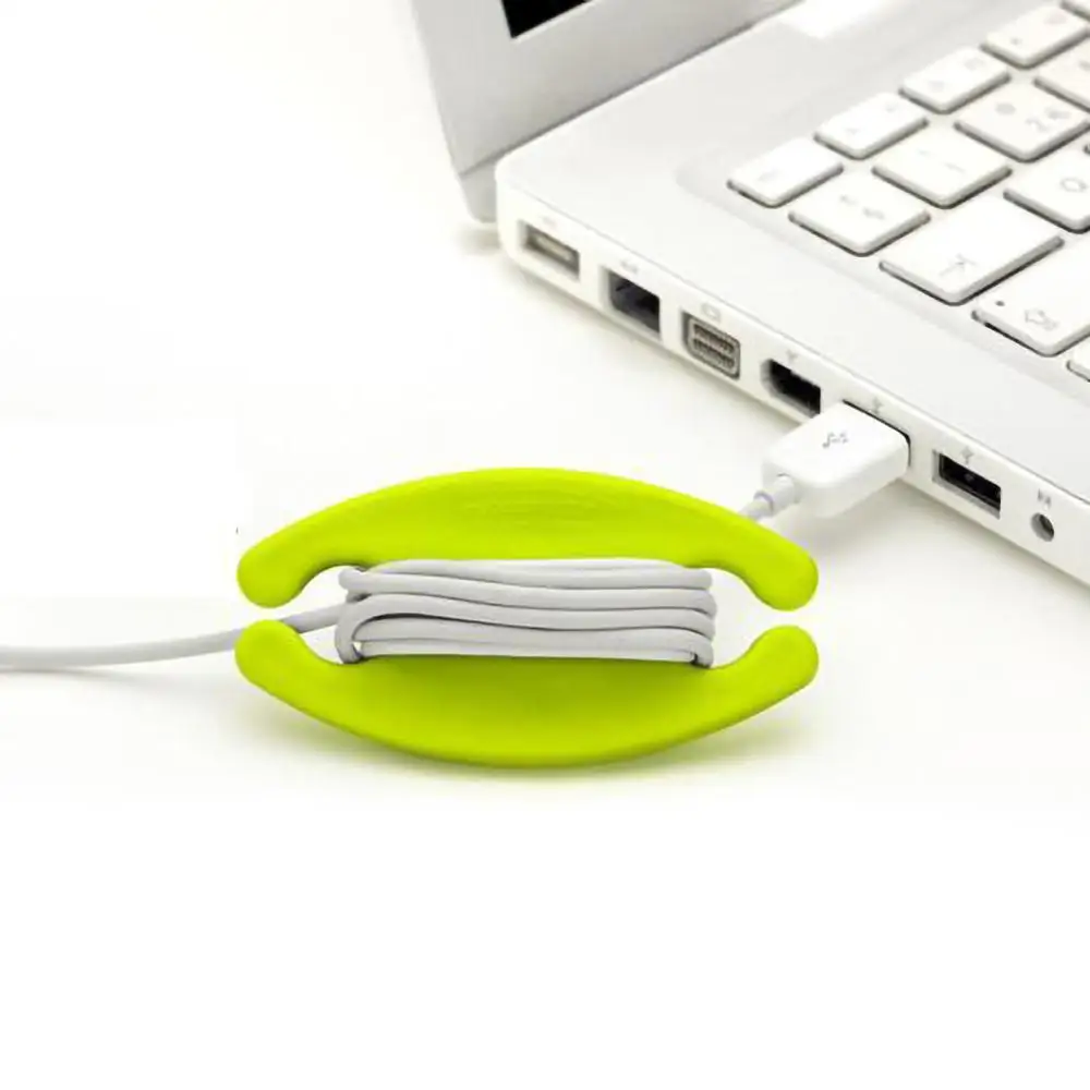 

Portable Headphone Cord Wrap Tangle-Free Cord Wrap Earbuds Organizer Ear Buds Wrap Cord Manager useful Headset Cable Winder