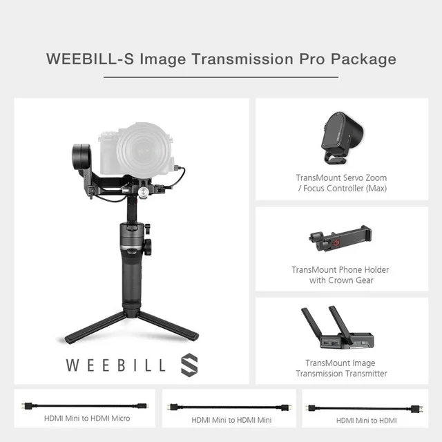 Официальный ZHIYUN Weebill S 3-х осевая передача изображения карданный Стабилизатор Для беззеркальных Камера цифровой зеркальной камеры CANON NIKON SONY DSLR Камера - Цвет: Фиолетовый