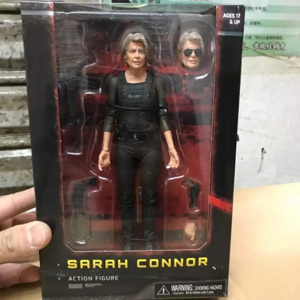 18 см NECA Terminator 2 T-800 вариант фигурка переменная T-800 Garage Kit Темный Fate Sarah Фигурки Коллекция Модель игрушка кукла