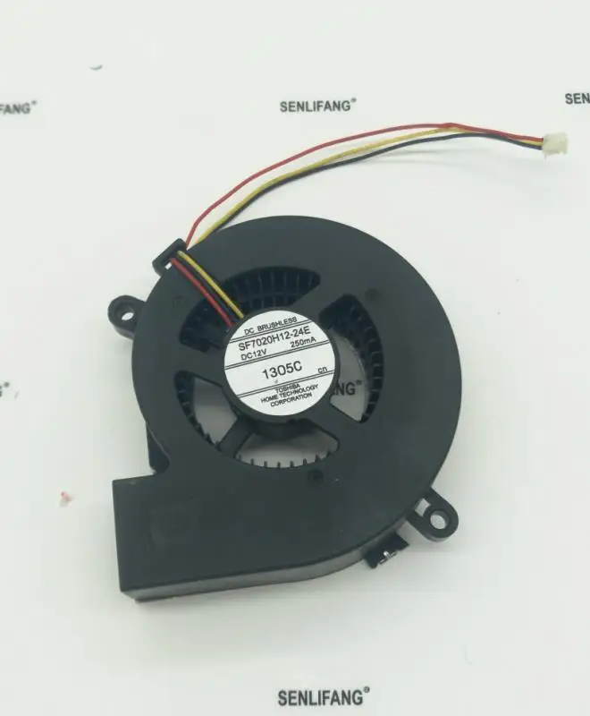 Для серверного вентилятора SF7020H12-24E DC 12V 250MA 70x60x20mm 3-wire