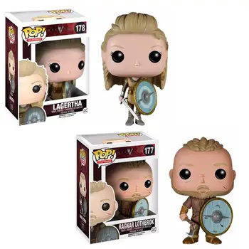 

2019 NEW Vikings Víkingar Lagertha 178# & Ragnar Lothbrok 177# Action Figure Toys Vinyl Dolls Collection Hot Toys Free Shipping