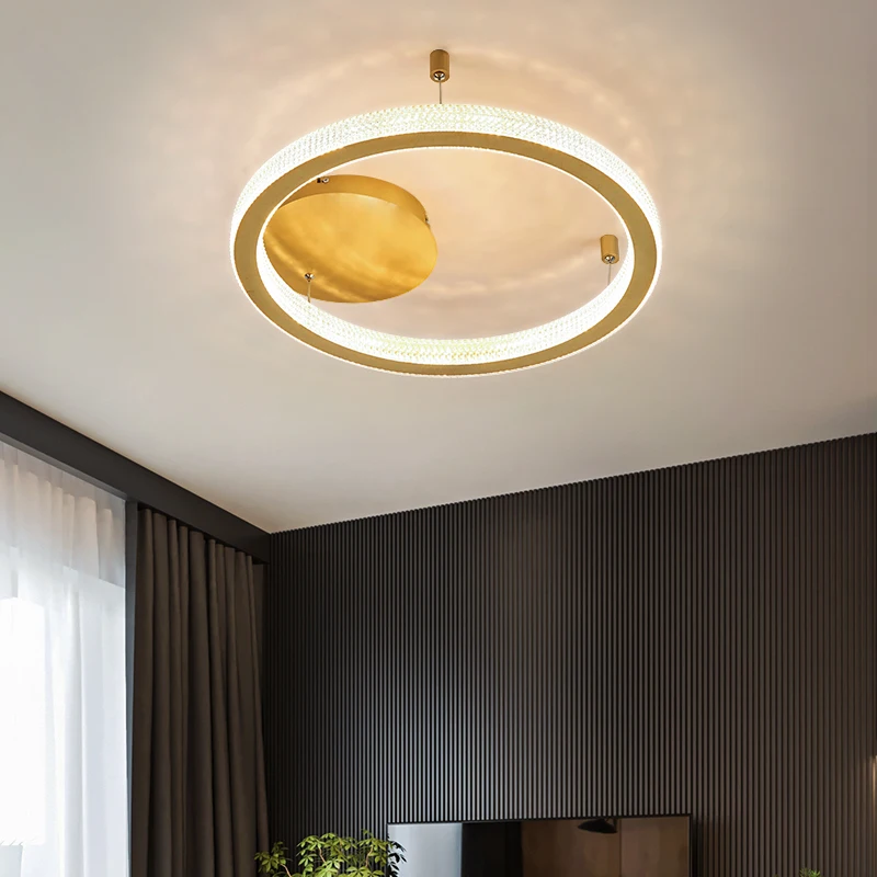 

LICAN Modern Chandelier Lighting led for Living Bedroom room home decor Round Square Home Lustre Chandeliers Lighting