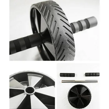 

Foam Grip Handles Abdominal Roller Wheel Abdominal Ab Roller Wheel PVC TPE
