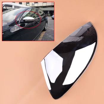 

Car Left Chrome Door Side Mirror Cover Trim Cap Waterproof Fit For VW Passat CC Jetta Scirocco Eos 2013