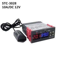 Advanced Digital Temperature & Humidity Control System with Thermostat & Hygrometer Functions (STC-3028 12V)