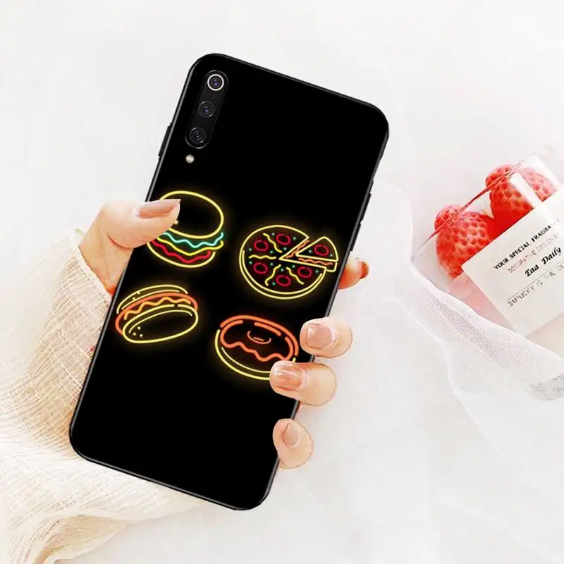 Чехол для телефона с неоновым узором Redmi Note 8 8A 7 6 6A 5 5A 4 4X 4A Go Pro Plus Prime|Бамперы| |