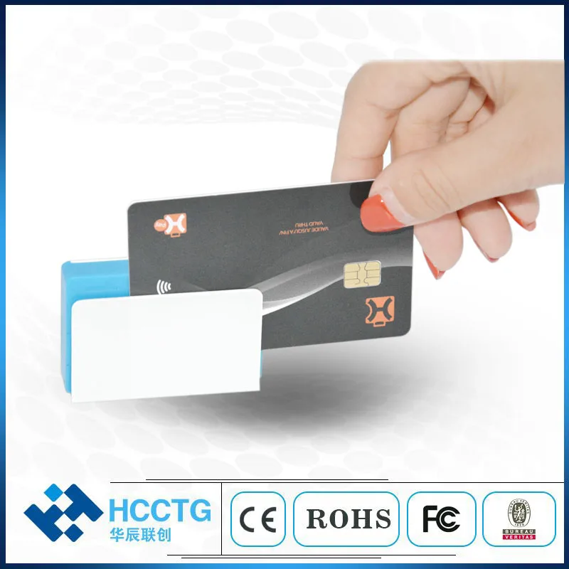 

RFID card reader Mini Mobile NFC+ IC+MSR 3 In 1 One Bluetooth Support Android and IOS System Card Reader MPOS MPR110