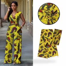 Модальная эластичная атласная шелковая ткань Африканская мягкая восковая ткань с принтом 2 ярда шифон 4 ярда audel modell ИМИТИРОВАННАЯ Анкара ткань 102204