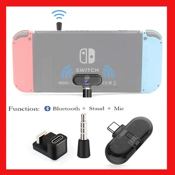 

Route+ Pro Bluetooth Transmitter Audio Usb-C Adapter For Nintendo Switch/ Lite Low Latency Receiver Voice Transmission Wireless