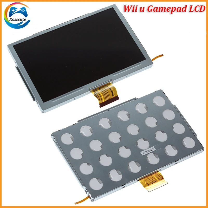 Новинка 100% года ЖК экран для Wii U Замена экрана WII геймпад LCD Alssembly|Запасные части| |