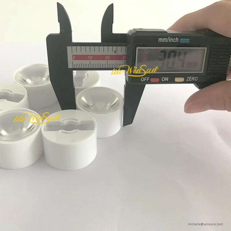 PMMA 25 Degree LED LEN with Socket Holder 2025PM H2025ZJ LED PAR 54PCS 36PCS 72PCS 108PCS LED Len with Holder