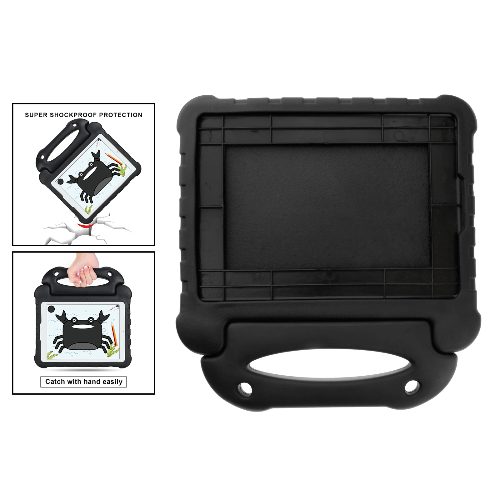 Lightweight Kids EVA Foam Protection Case Cover for Apple iPad Air 2/Air , feature double thick padding for ultra protection