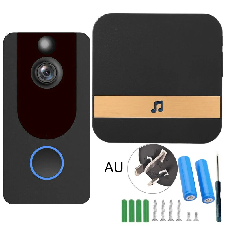 

1 Set Of Screw Wireless Video Smart Doorbell Voice Intercom Home Alarm Wifi Phone Remote Parts