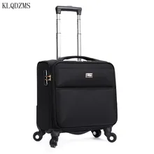KLQDZMS 18 дюймов посадочная тележка чехол колеса для мужчин сумка для переноски дорожные сумки женские тележки багаж