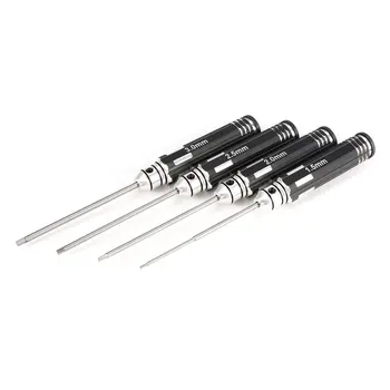 

4pcs Hex Screwdriver Kit RC Repair Tool RC Car Screwdriver DIY Accessories H1.5mm H2.0mm H2.5mm H3.0mm DJI 21*9*2cm ONLENY Piece