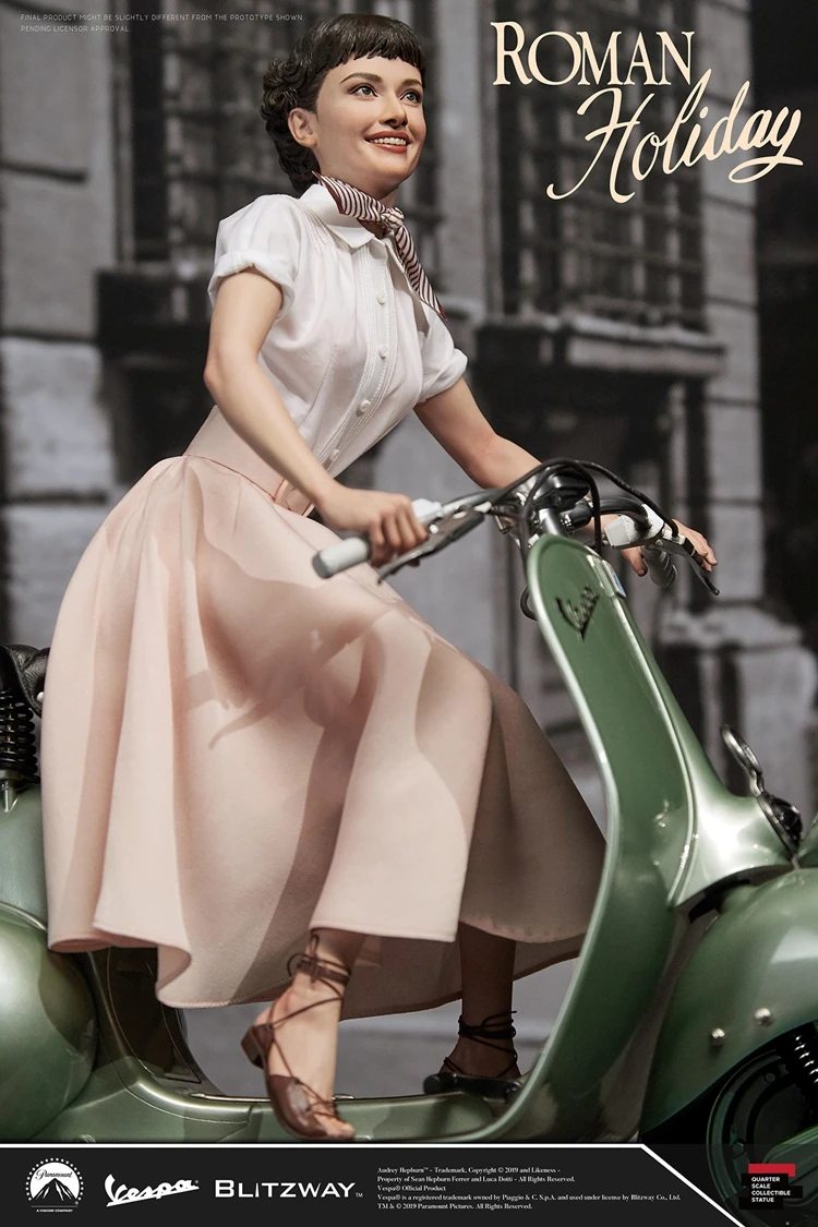 Blitzway 1/4 Skala Audrey Hepburn Prinzessin Ann Mit Vespa Roller Abbildung  Set Roman Holiday Prinzessin Ann \u0026 1951 Vespa 125|Action Figures| -  AliExpress