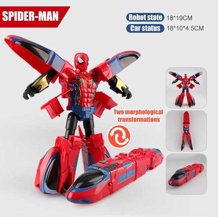 spiderman toy robot