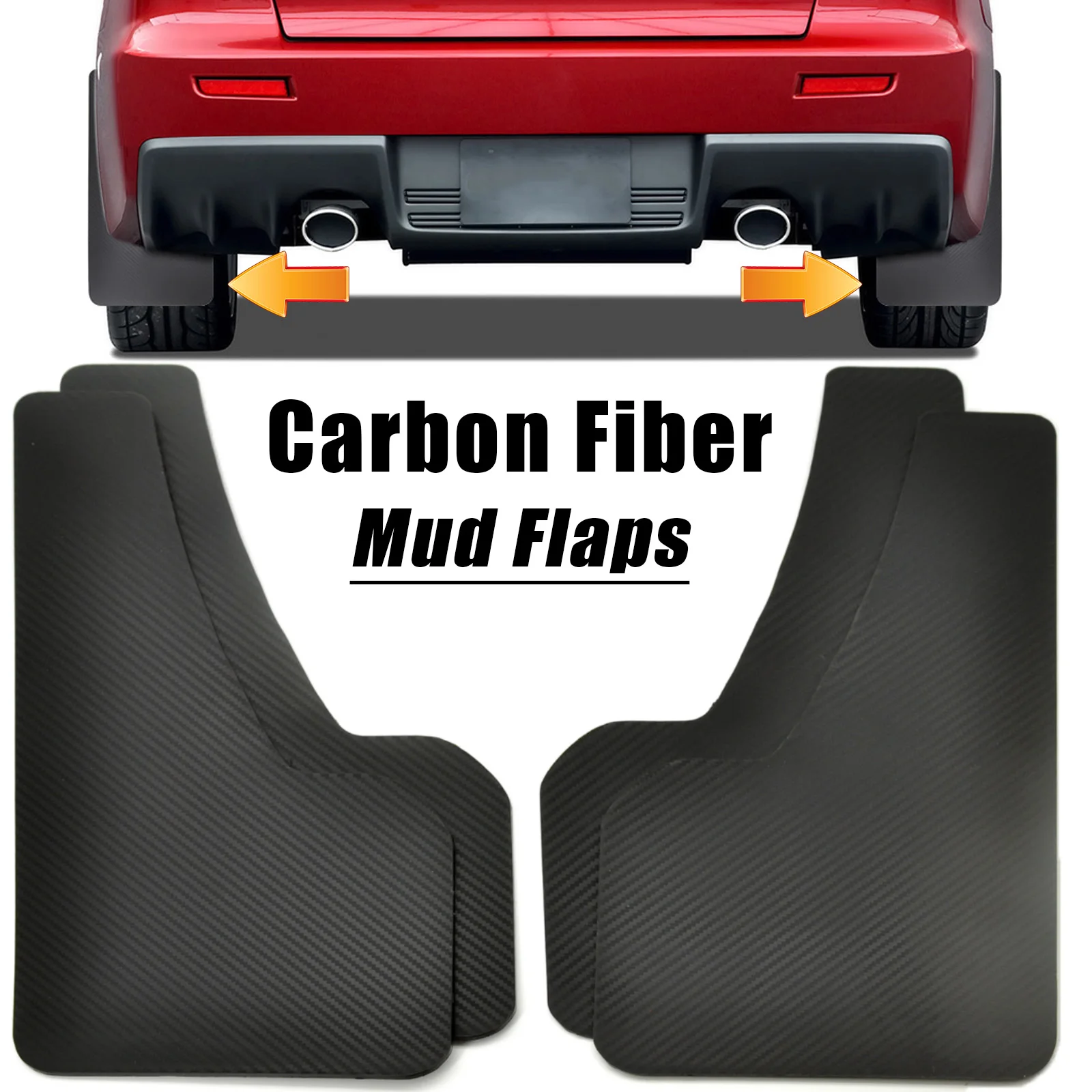 Mud Flaps For Mitsubishi lancer 7 8 9 10 Evolution EVO X ix WRC 2012